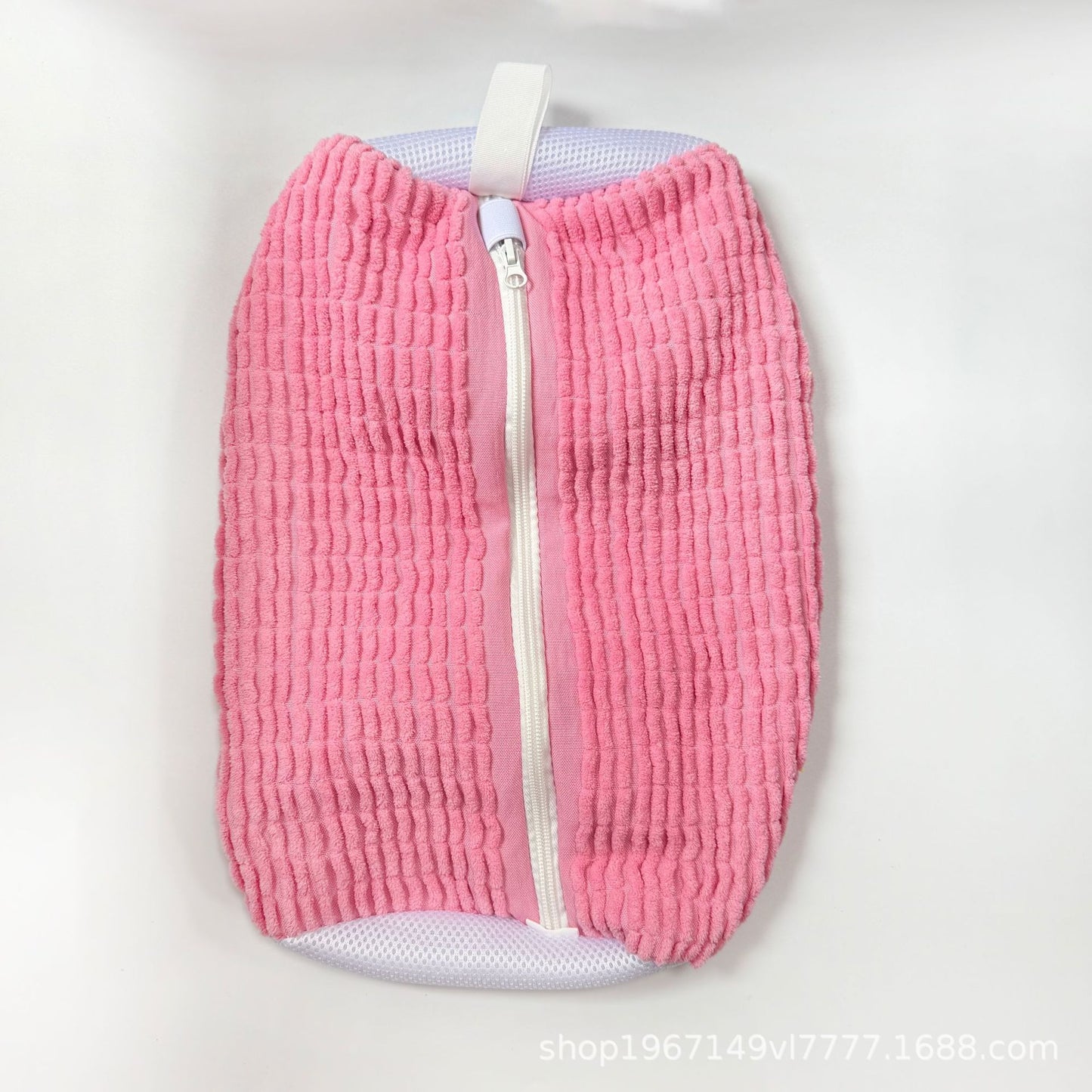 Wonder shoe washing bag, cylindrical polyester-cotton laundry bag, shoe protection and anti-deformation washing bag