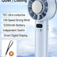 High-speed cooling handheld fan, usb charging portable