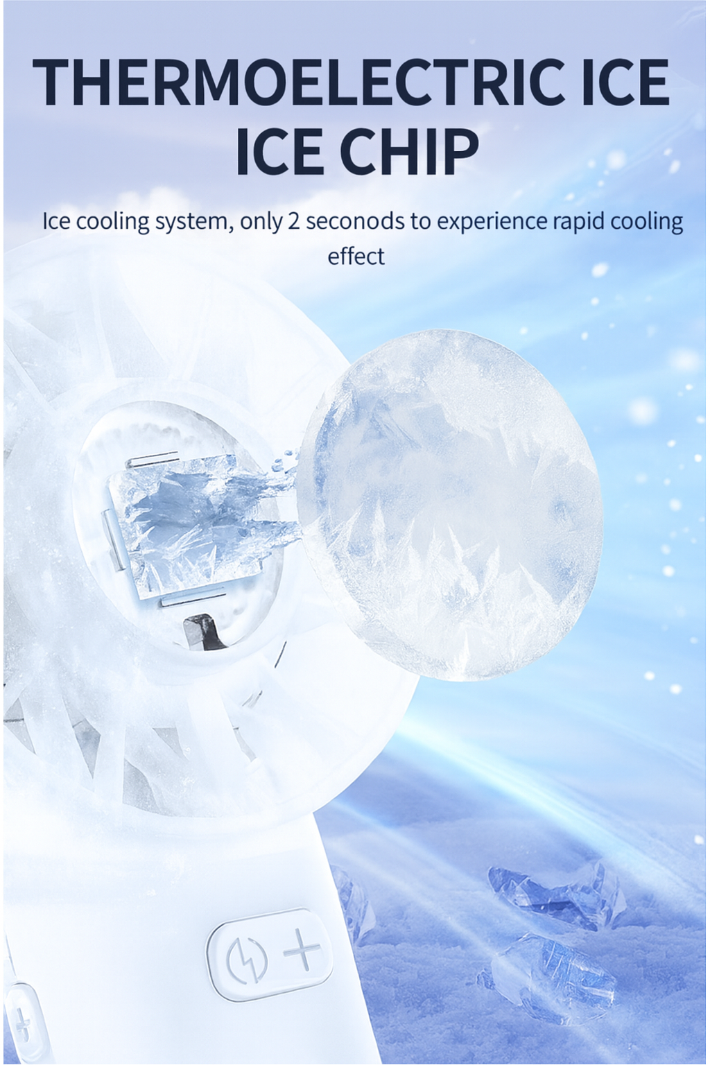 High-speed cooling handheld fan, usb charging portable