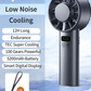 High-speed cooling handheld fan, usb charging portable