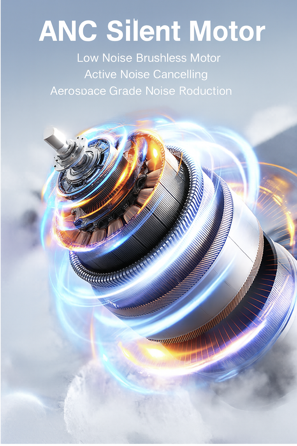 High-speed cooling handheld fan, usb charging portable