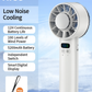 High-speed cooling handheld fan, usb charging portable